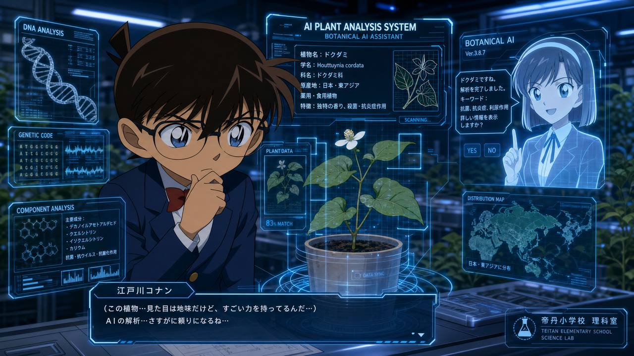 小马拉大车AI植物识别功能
